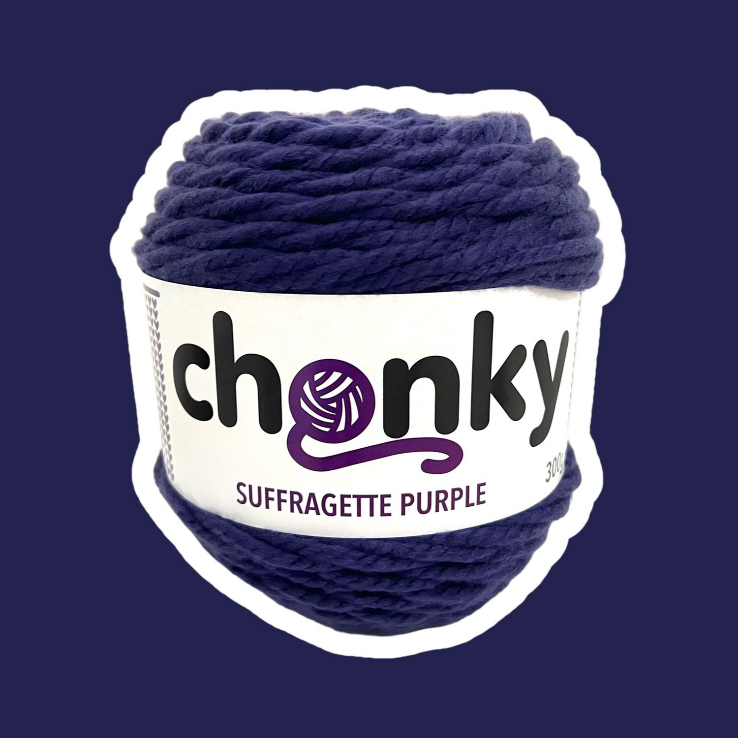 Chonky Yarn - Suffragette Purple