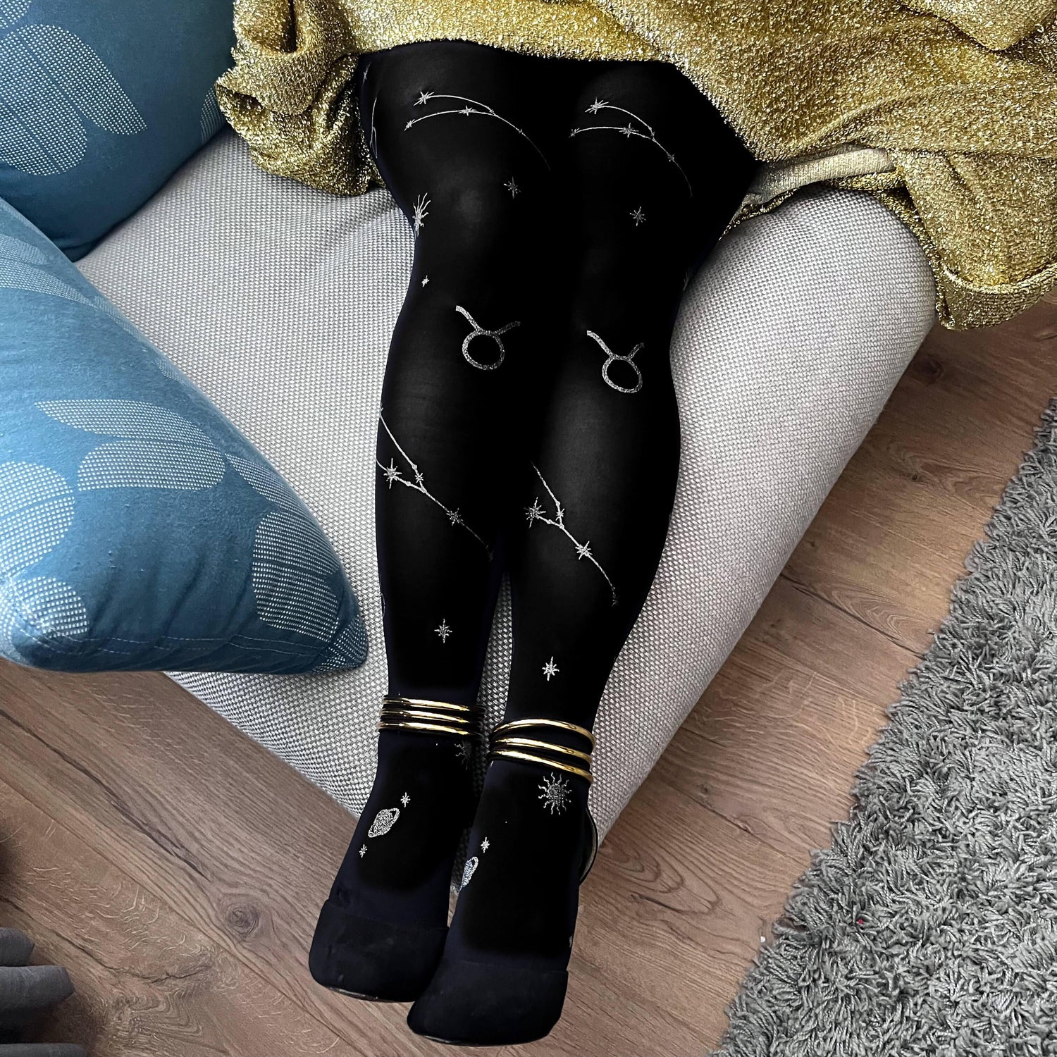 80 Denier Zodiac Tights - Taurus - Test UK