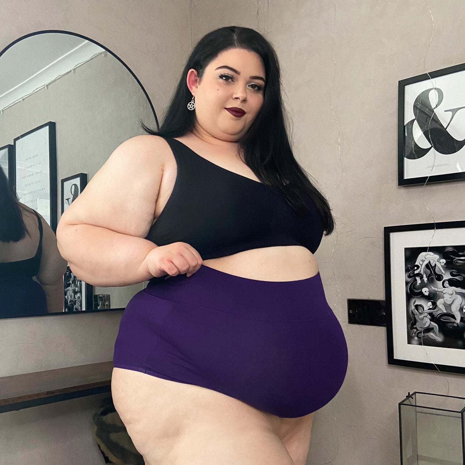 Super High Waist - Suffragette Purple - Test UK