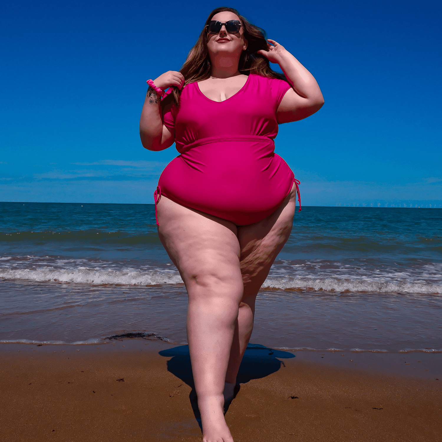 Swimsuit - Show me the money - Hot Pink - Test UK