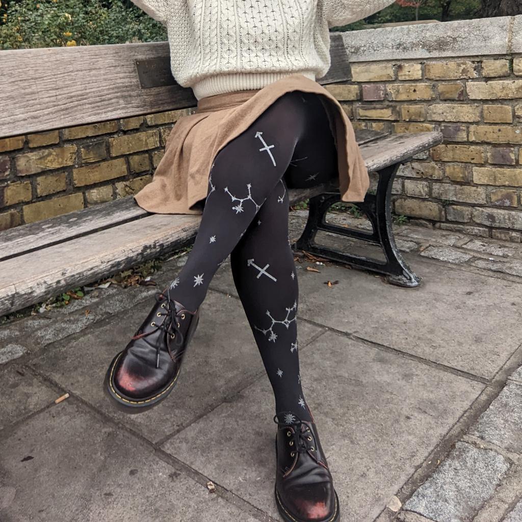 80 Denier Zodiac Tights - Sagittarius - Test UK